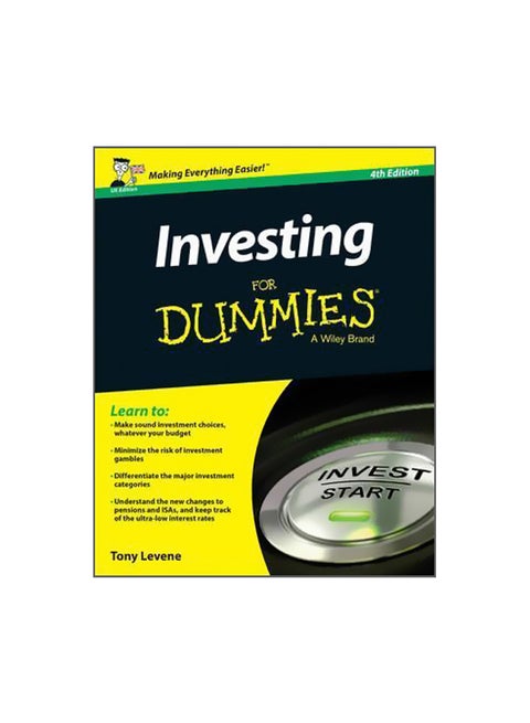 Investing For Dummies Paperback English by Tony Levene - 20-Apr-15