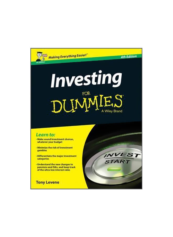 null - Investing For Dummies Paperback English by Tony Levene - 20-Apr-15 - Image 1