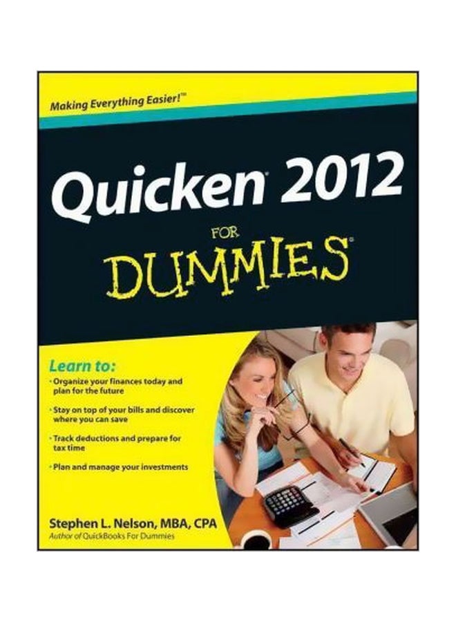 Quicken 2012 For Dummies Paperback English by Stephen L. Nelson - 23-Dec-11 