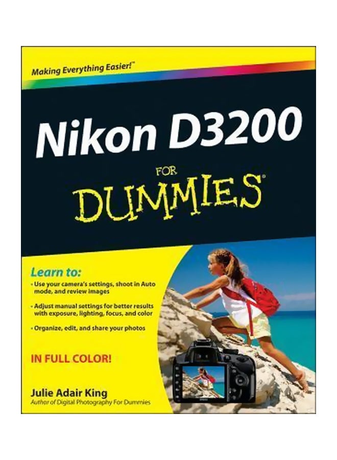 Nikon D3200 For Dummies Paperback English by Julie Adair King - 14 Aug 2012 
