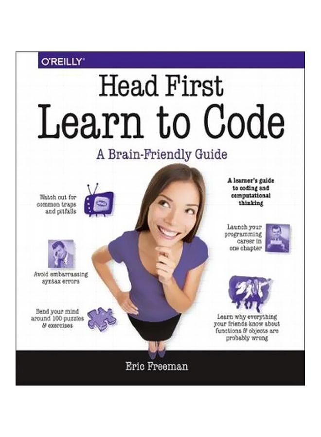 Head First Learn To Code Paperback English by Eric Freeman 