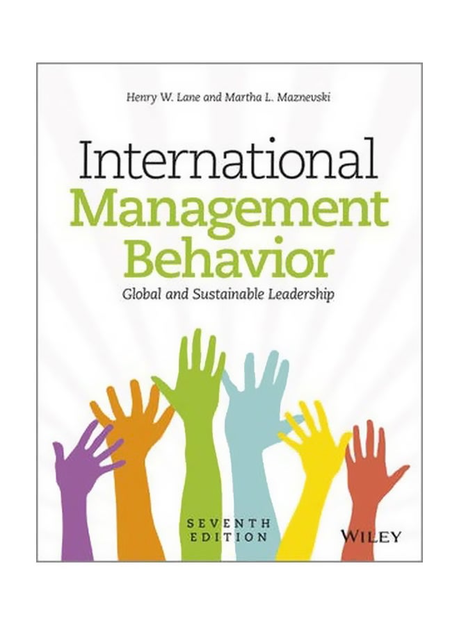 International Management Behavior: Global And Sustainable Leadership Paperback English by Henry W. Lane - 13-Jan-14 