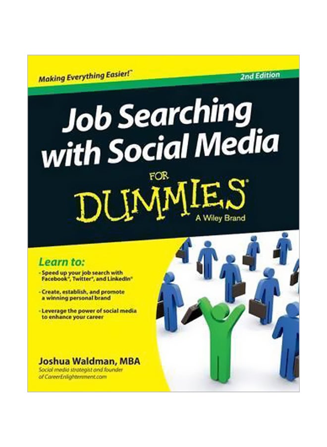 Job Searching With Social Media For Dummies Paperback English by Joshua Waldman - 07-Oct-13