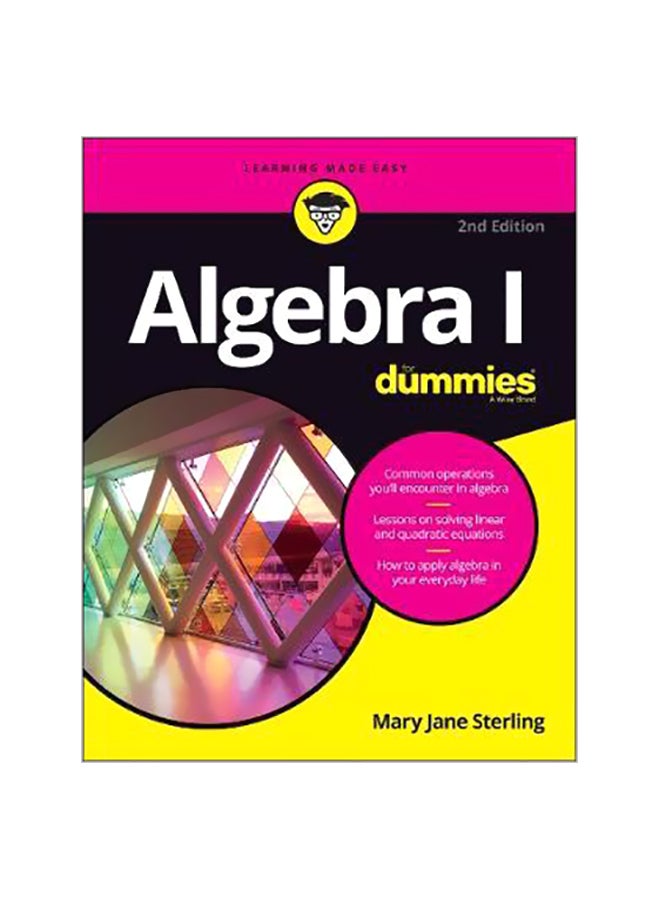 Algebra I For Dummies Paperback English by Mary Jane Sterling - 07-Jun-16 