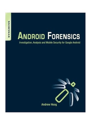 Android Forensics Paperback English by Andrew Hoog - 40745 - v1560681790/N26840130A_1
