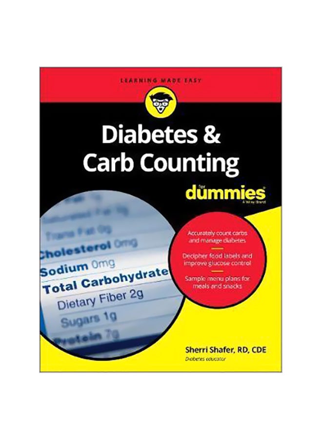 Diabetes And Carb Counting For Dummies Paperback English by Sherri Shafer - 03-Apr-17 