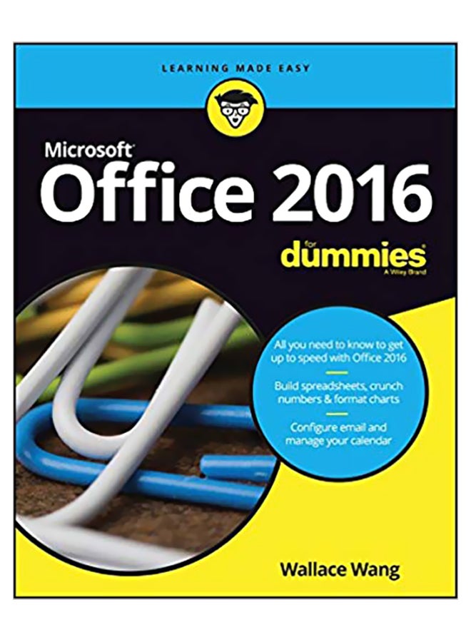 Microsoft Office 2016 For Dummies Paperback English by Wallace Wang - June 20,2016