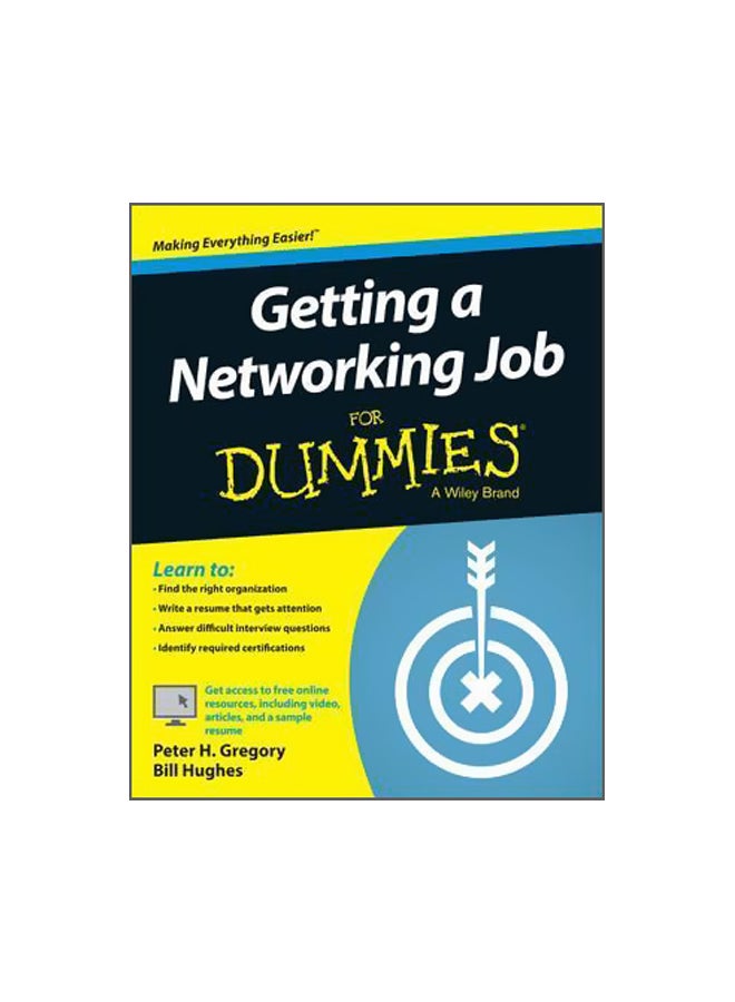 Getting A Networking Job For Dummies Paperback English by Bill Hughes - 08-May-15