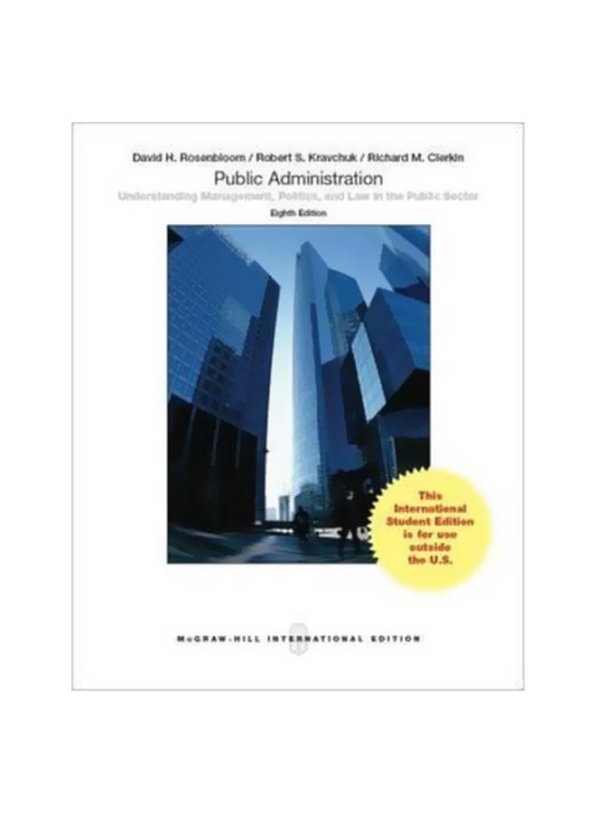 Public Administration Paperback English by David H. Rosenbloom - 16-Jul-14