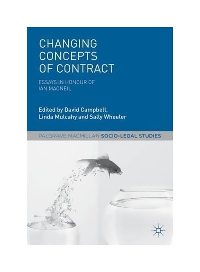 Changing Concepts Of Contract hardcover english - 25-Nov-13