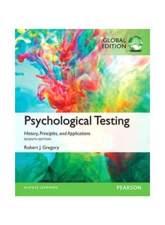 Psychological Testing: History Principles And Applications Paperback English by Robert J. Gregory - 01-Nov-13 