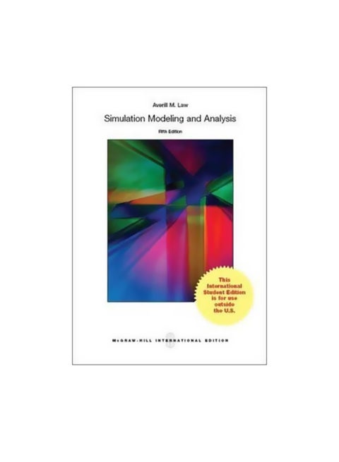 Simulation Modeling And Analysis Paperback English by Averill M. Law - 16 Jun 2014