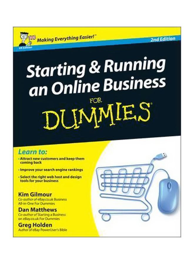 Starting And Running An Online Business For Dummies Paperback English by Kim Gilmour - 21-Oct-11 