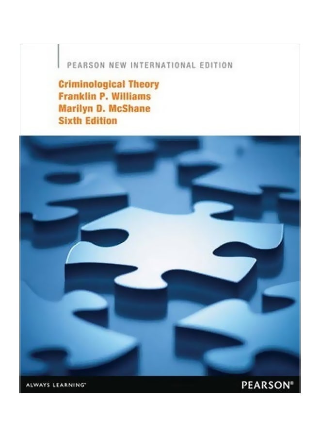 Criminological Theory Paperback English by Franklin P. Williams - 01-Nov-13 