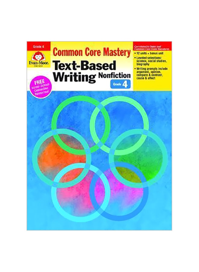 Text Based Writing Nonfiction Grade 4 Paperback English by Evan-Moor Educational Publishers - 41699