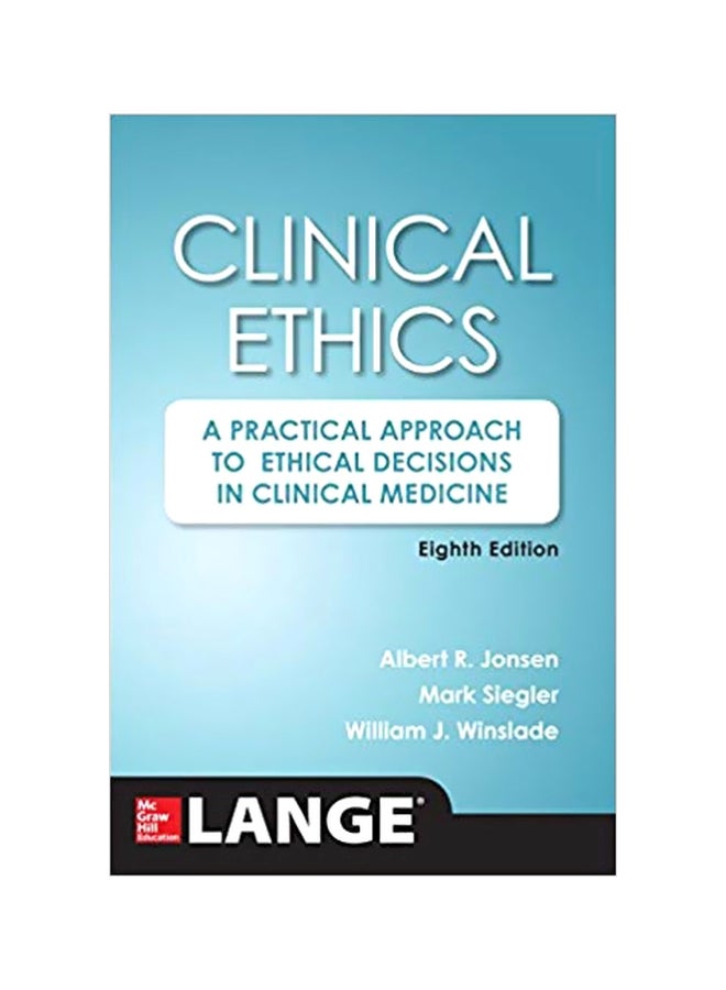 Clinical Ethics Paperback English by Albert R. Jonsen - 1-Aug-15 