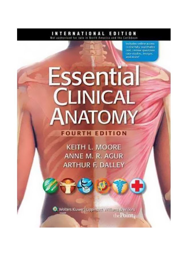 Essential Clinical Anatomy Paperback English by Arthur F. Dalley - 40422 