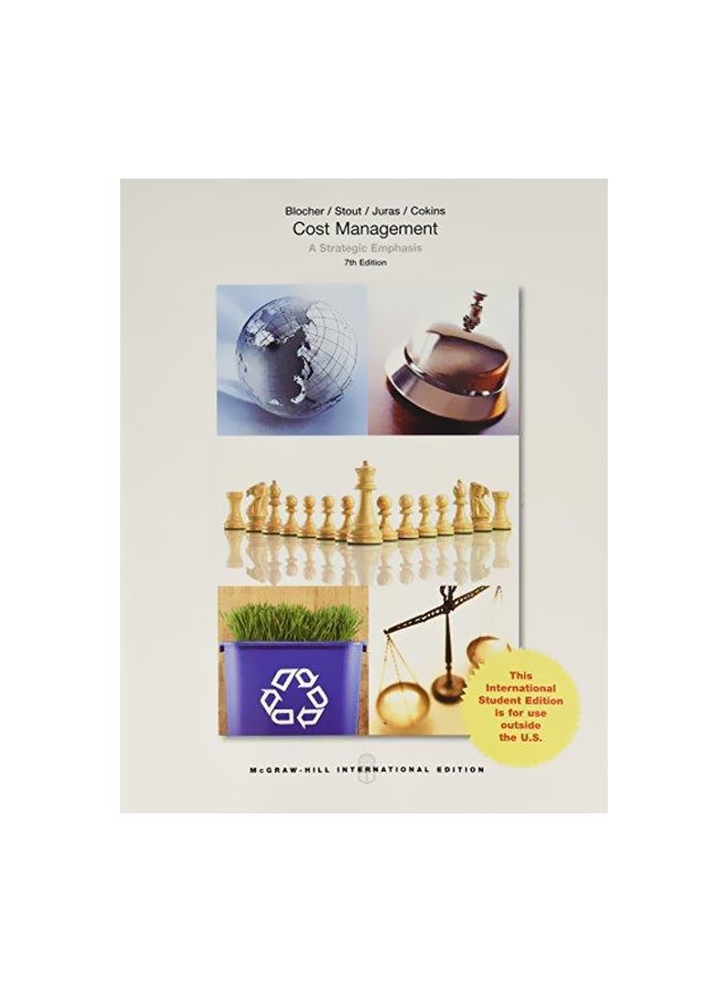 Cost Management: A Strategic Emphasis Paperback English by Edward Blocher - 01 Dec 2005 