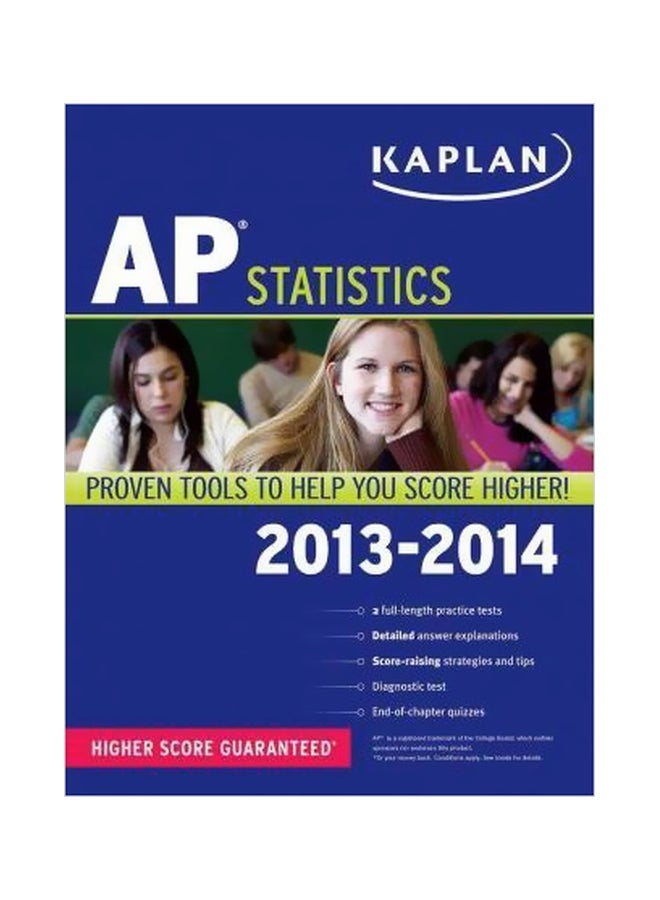 Kaplan AP Statistics 2013-2014 Paperback English by Barbara Wojciechowski - 41128 