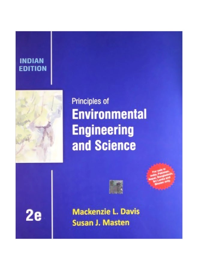 Principles Of Environmental Engineering And Science Paperback English by Mackenzie L. Davis - 26-Jun-13 