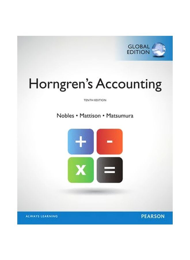 Horngrens Accounting Paperback English by Tracie L. Nobles - 01-Nov-13 