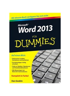 Microsoft Word 2013 Fur Dummies Paperback German by Dan Gookin - 15-May-13 
