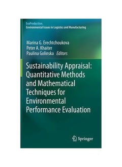 Sustainability Appraisal Hardcover English by Marina G. Erechtchoukova - 21 Mar 2013 