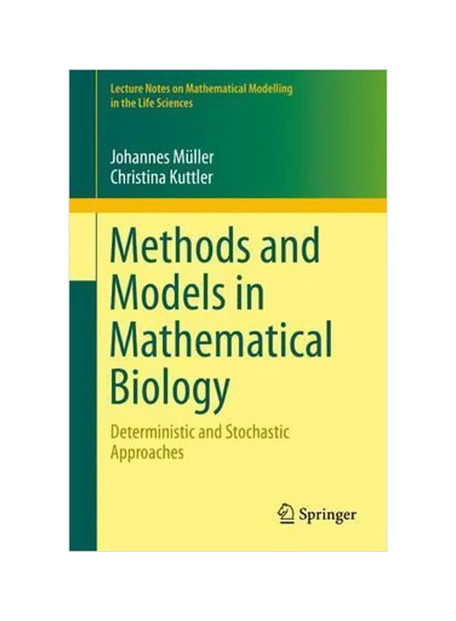 Methods And Models In Mathematical Biology Paperback English by Johannes Müller - 20 Aug 2015 