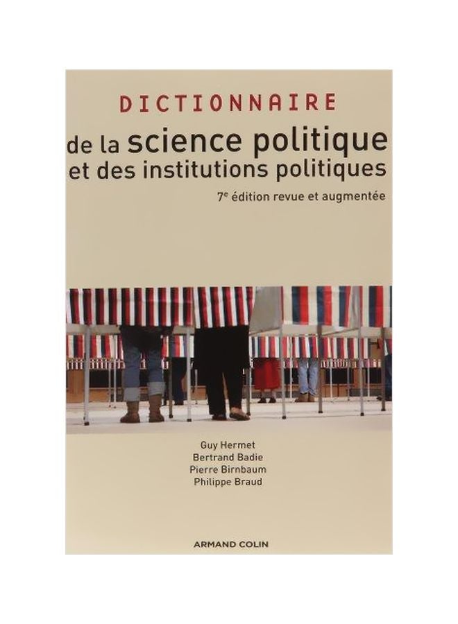 Dictionary Of Political Science And Political Institutions Paperback French by Bertrand Badie - 24-02-2010 