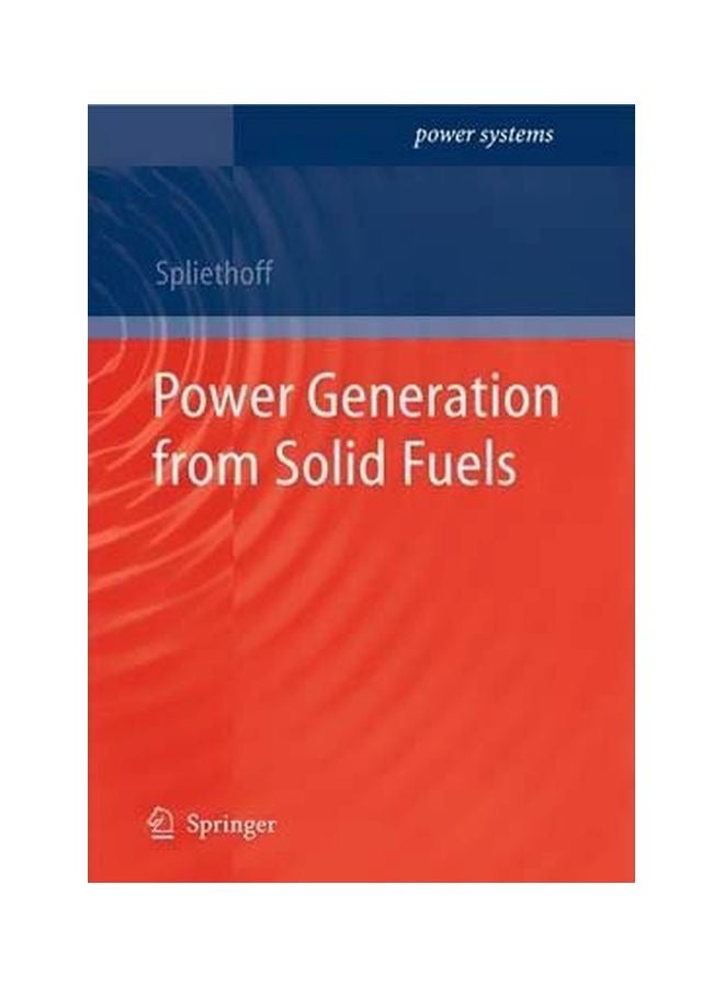 Power Generation From Solid Fuels Hardcover English by Hartmut Spliethoff - 31 May 2010 