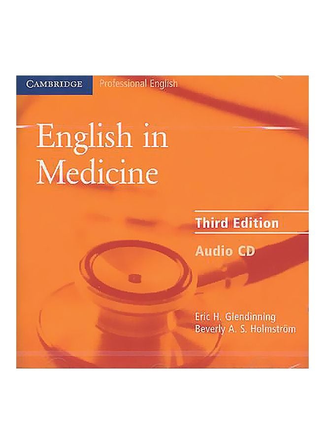 English In Medicine Audio CD Audiobook English by Eric H. Glendinning - 31-Dec-04
