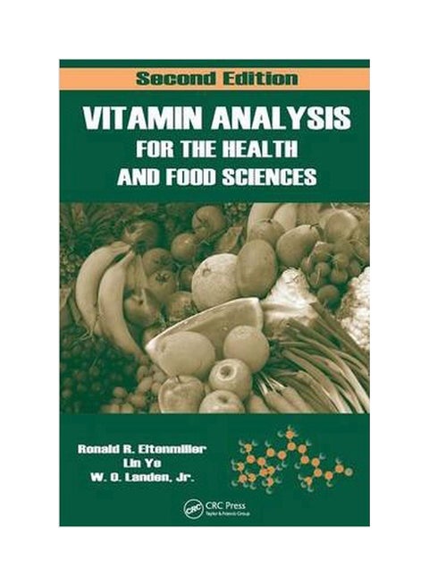 Vitamin Analysis For The Health And Food Sciences Hardcover English by Ronald R. Eitenmiller - 20-Dec-07