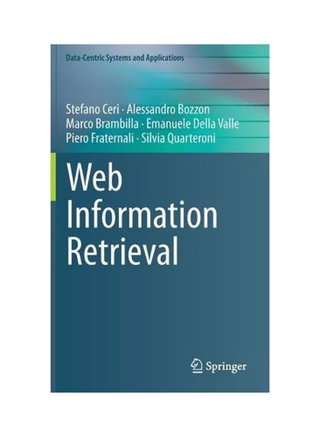 Web Information Retrieval Hardcover English by Stefano Ceri - 13 Sep 2013 