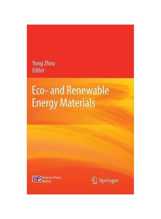 Eco- And Renewable Energy Materials Hardcover English - 13 Nov 2013 