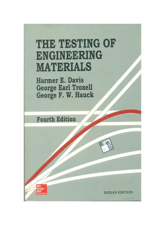 Testing Of Engineering Materials Paperback English by Davis H.E - 2005