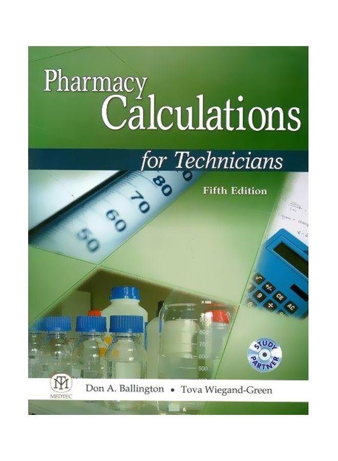 Pharmacy Calculations For Tecnicians Paperback English by Don A. Ballington - 25-Sep-14 