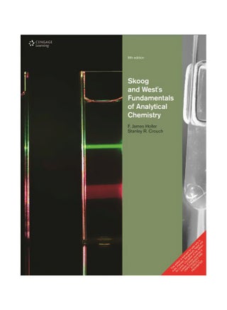 Fundamentals Of Analytical Chemistry Paperback English by F. James Holler - 20 November 2014 - v1560682895/N26846923A_1