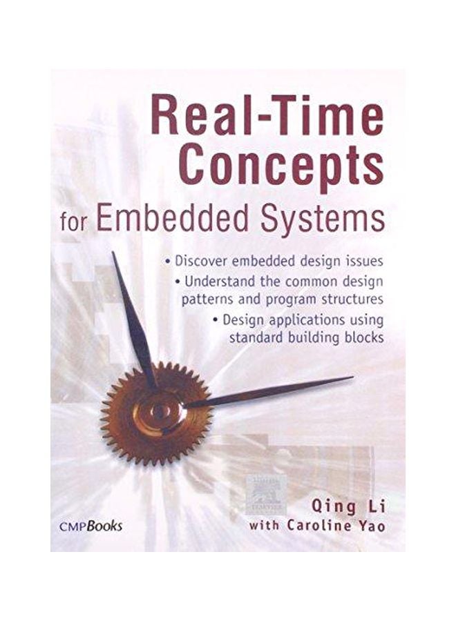 Real Time Concepts For Embedded Systems Paperback English by Qing Li 