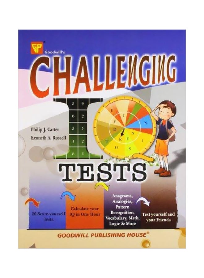 Challenging IQ Tests Paperback English by Philip J. Carter - 30 Jan 2009 