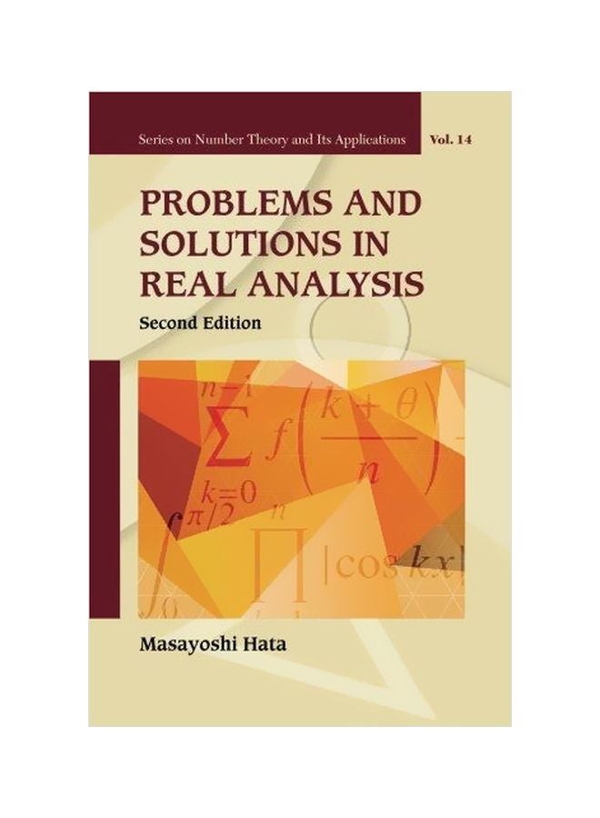 Problems And Solutions In Real Analysis Paperback English by Masayoshi Hata - 28-Feb-17 