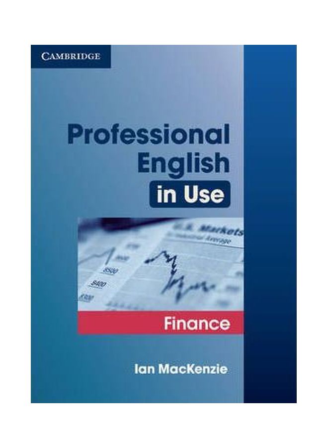 null - Professional English In Use Finance Paperback English by Ian Mackenzie - 03-Jul-06 - Image 1