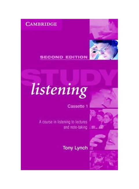 Study Listening Audio Cassette Set (2 Cassettes): A Course In Listening To Lectures And Note Taking audio_book english - 31-Oct-04