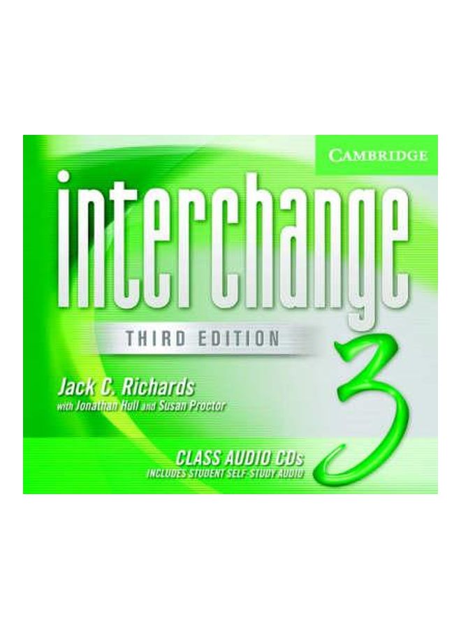 null - Interchange Level 3 Class Audio CDs 3 Audiobook English by Jack C. Richards - 31-Jan-05 - Image 1