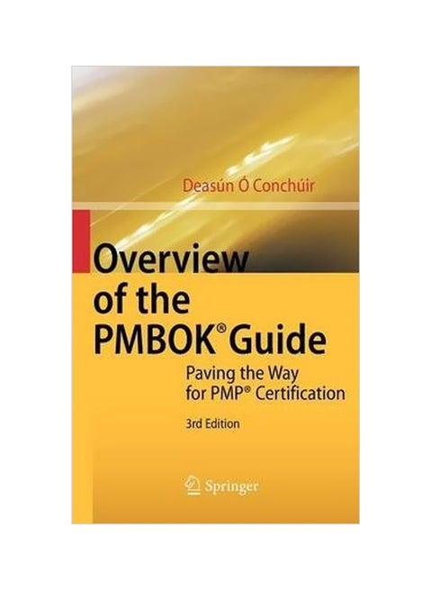 Overview Of The PMBOK(r) Guide Hardcover English by Deasún Ó Conchúir - 01-Sep-12