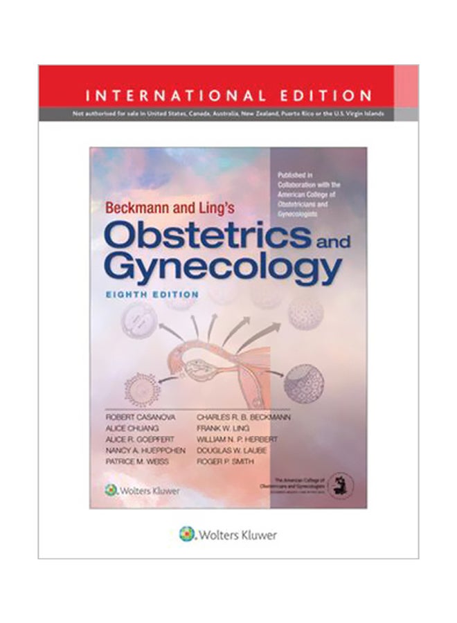 Beckmann And Ling's Obstetrics And Gynecology Paperback English by Dr. Robert Casanova - 2008