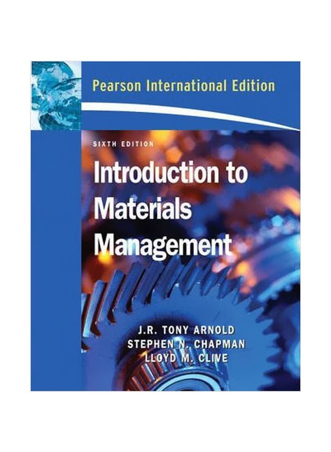 Introduction To Materials Management Paperback English by J. R.Tony Arnold - 12-Dec-08