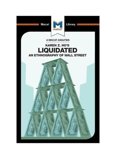 Liquidated: An Ethnography Of Wall Street Paperback English by Rodolfo Maggio - 15-Jul-17