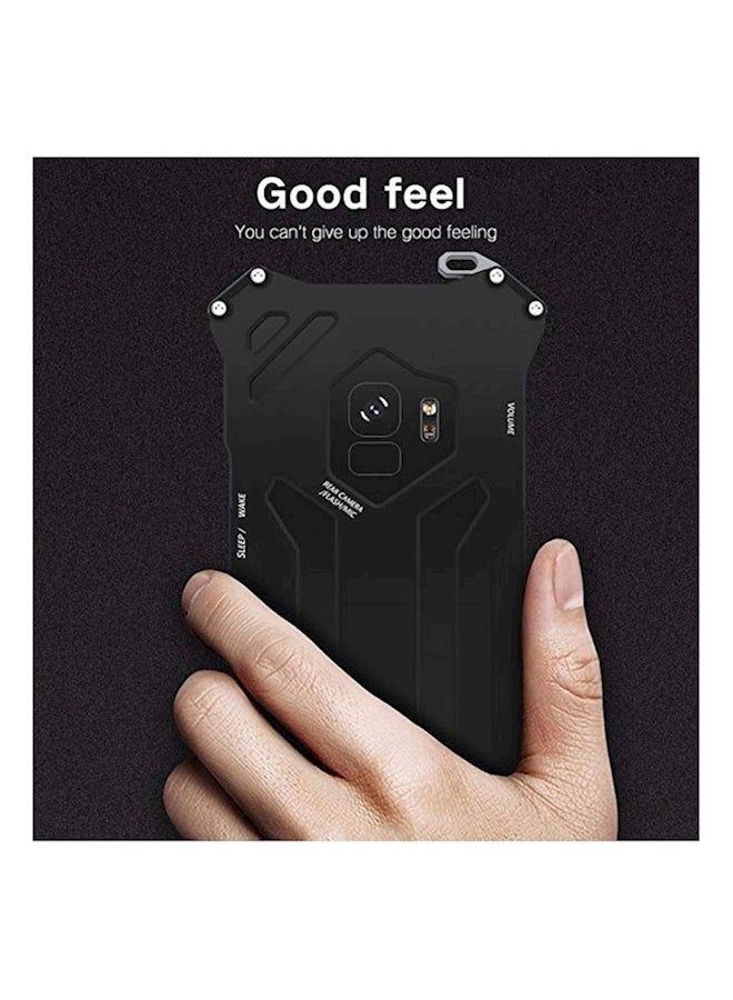 Heavy Duty Armor Hybrid Shockproof Hard Back Case Cover For Samsung S9 Black  - Image 2