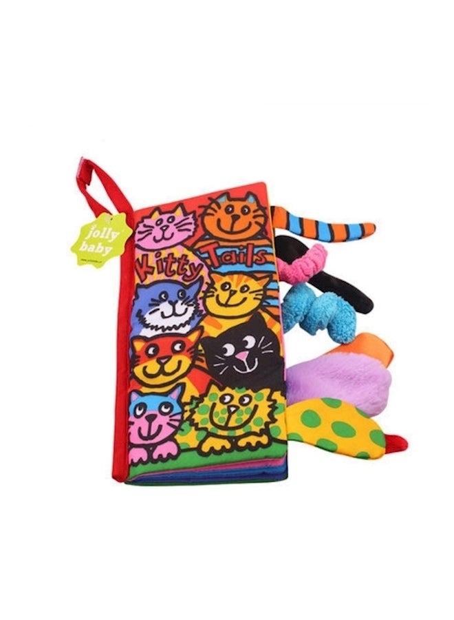 3D Soft Cloth Toy Jungle Tail Story Book  - Image 1