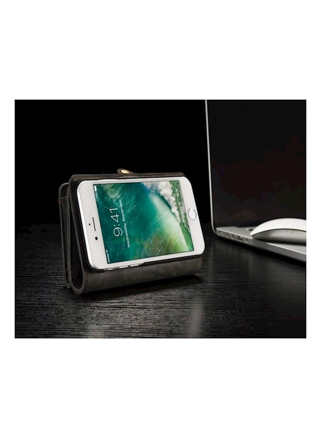 Flip Case Cover For Apple iPhone 6S Black